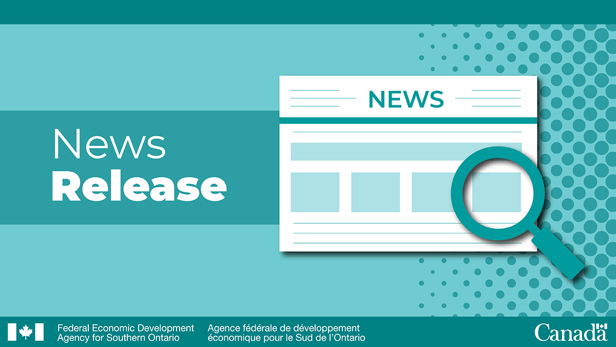 News Release - Government of Canada investment boosts tourism across southern Ontario